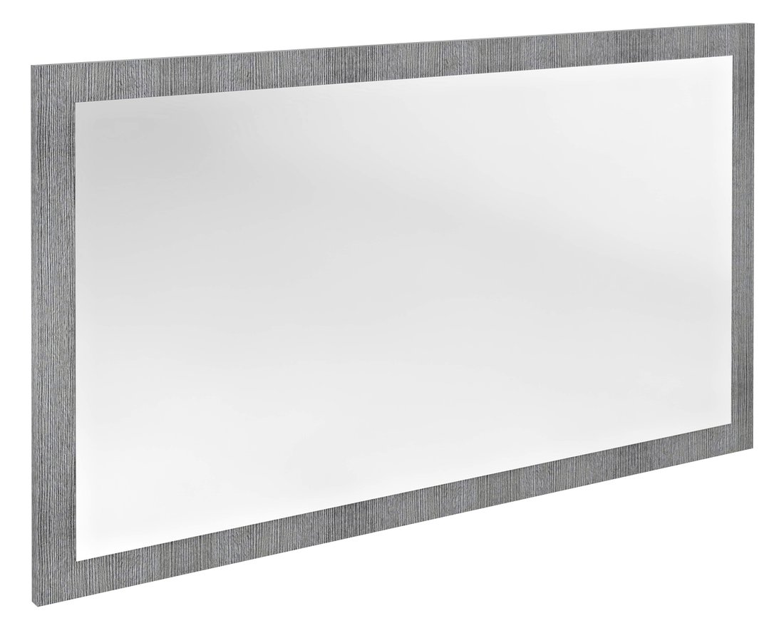 NIROX zrcadlo v rámu 1200x700mm, dub stříbrný NX127-1111