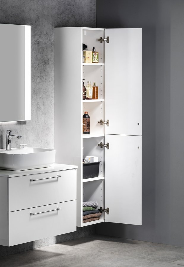 Sapho ESPACE skříňka 35x172x32cm, 2x dvířka, levá/pravá, dub polar ESC230-1010