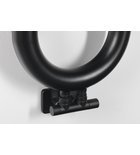 Photo: TWIN BLACK Badheizkörper-Anschlussgarnitur für Mittelanschluss, schwarz matt