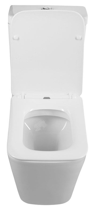 Sapho PORTO WC kombi, Rimless, spodní/zadní odpad, bílá PC102WR