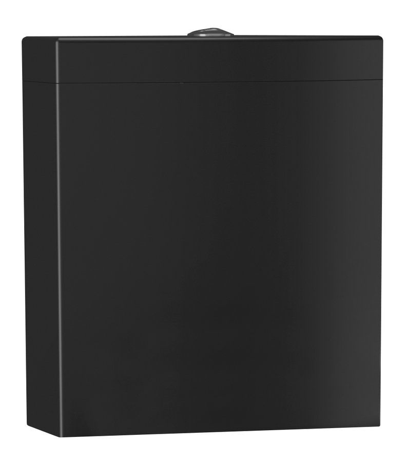 LARA keramická nádržka pro WC kombi, černá mat LR410-00SM00E-0000