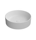 Photo: KUBE X counter top ceramic washbasin, dia 45cm, white matt