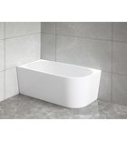 Photo: TIBERA L Corner Standing Bathtub 150x75cm, white
