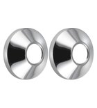 Photo: Water Tap Cover, chrome, conic, 2 pcs