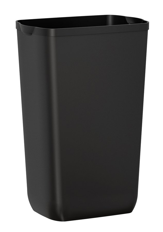 COLORED odpadkový koš nástěnný 23l, ABS, černá mat A74201NE