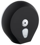 Photo: COLORED Toilet Roll Dispenser, up to Ø 23cm, ABS, black matt