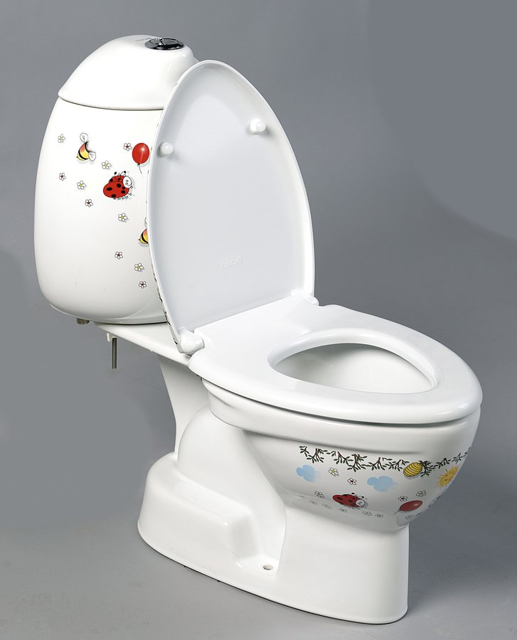 CREAVIT KID WC kombi dětské, spodní odpad, dekor CK301.400.0F
