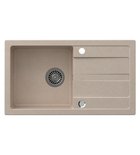 Photo: Inset Granite Sink with drainer, 77x44cm, beige