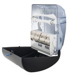 Photo: COLORED automatický zásobník na papírové ručníky, 32x40,5x22,4cm, ABS, černá mat