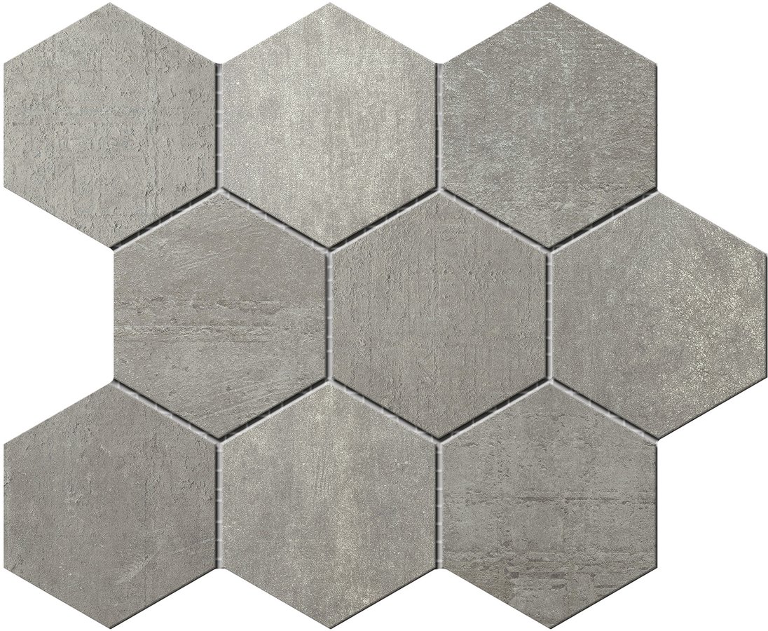 LOGAN mozaika Cenere Hexágono 35,5x29,2 (1m2)
