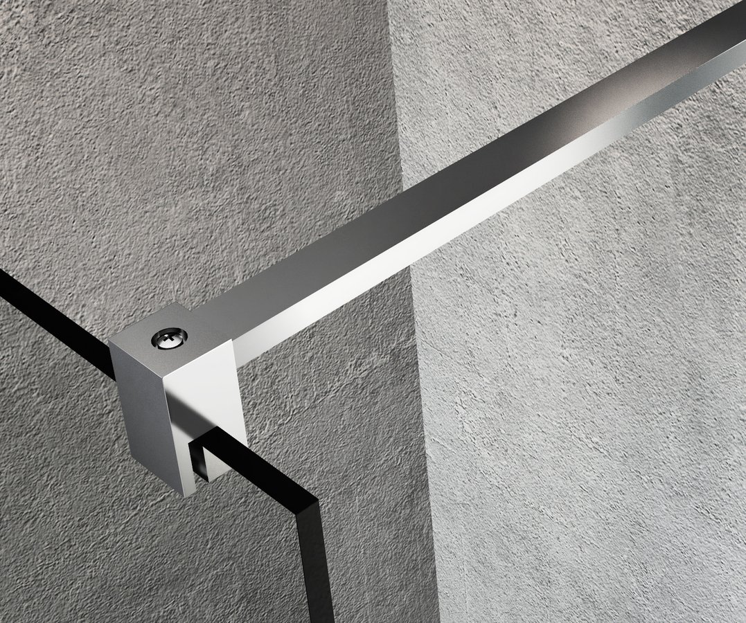 Gelco VARIO CHROME jednodílná sprchová zástěna k instalaci ke stěně, matné sklo, 1400 mm GX1414GX1010