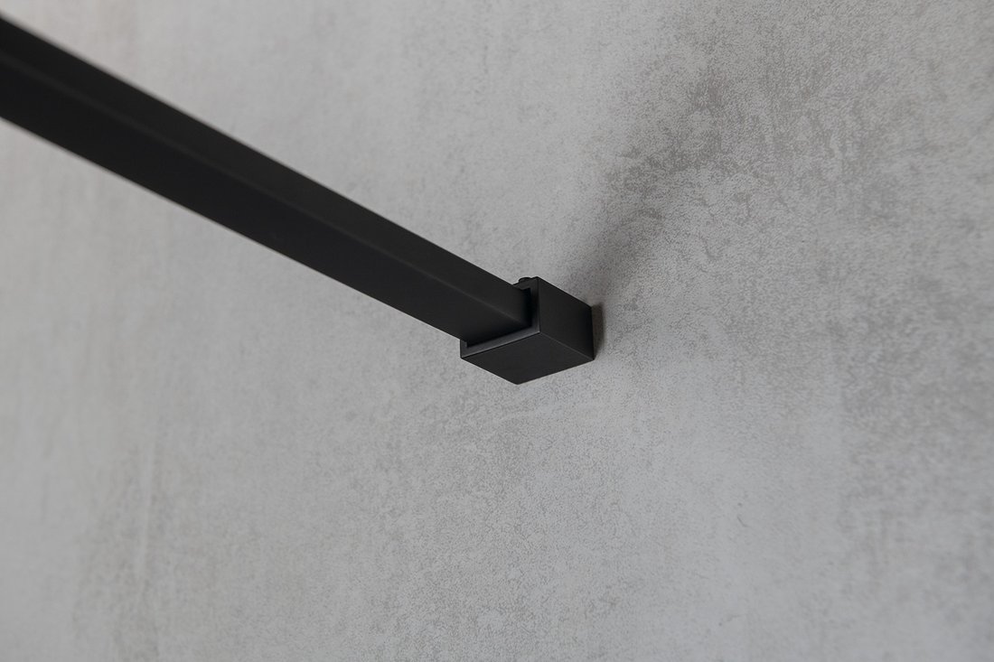 Gelco VARIO BLACK jednodílná sprchová zástěna do prostoru, kouřové sklo, 1200 mm GX1312GX2214