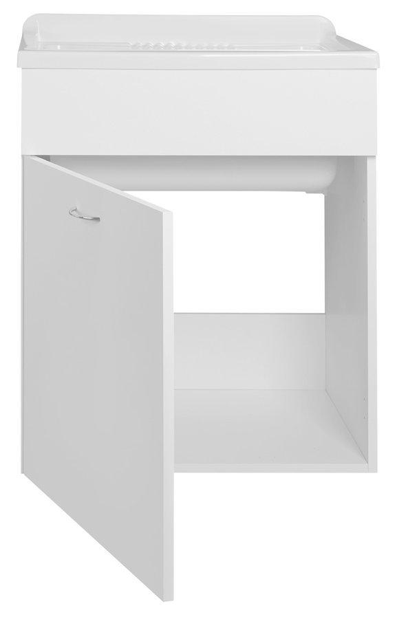 Aqualine Plastová výlevka se skříňkou 60x50 cm, včetně sifonu PI6050-01