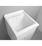 Photo: Plastic sink with cabinet 45x50 cm, including siphon