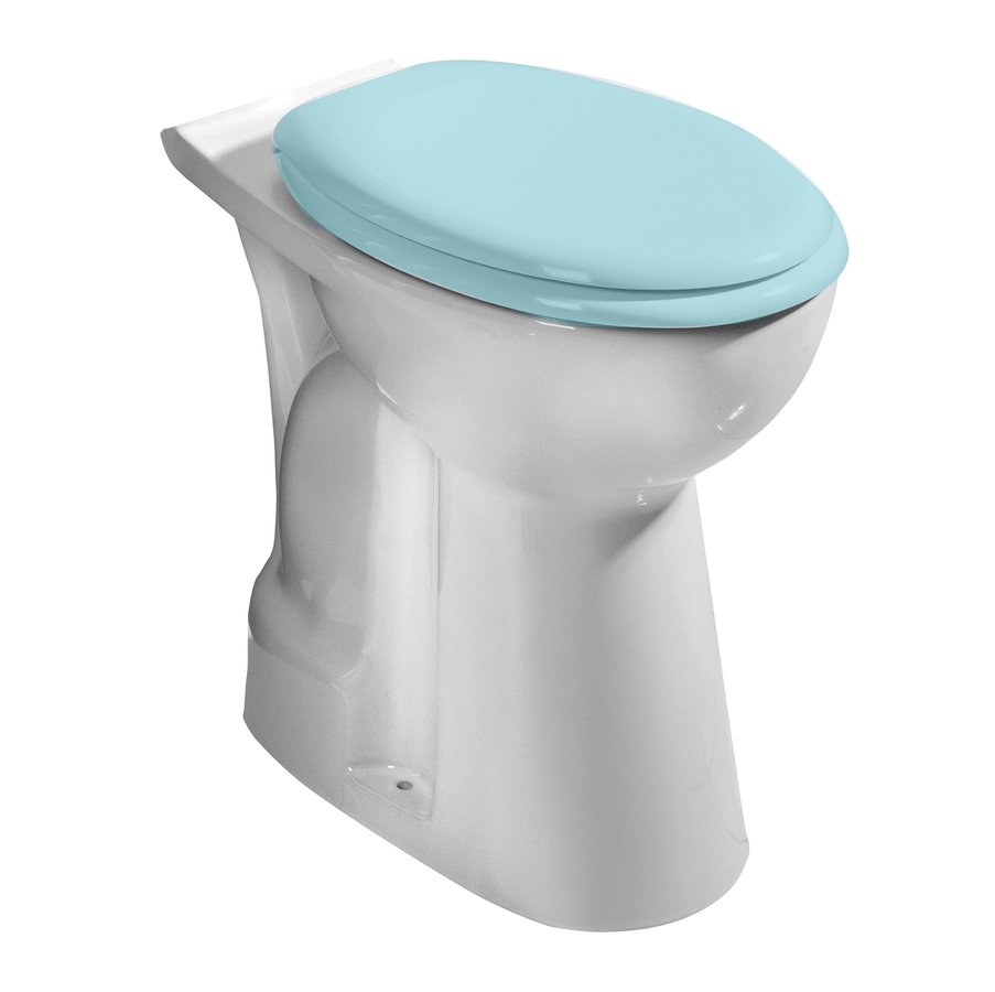 HANDICAP WC mísa kombi, zvýšený sedák, spodní odpad, 36,5x67,2cm, bílá BD305