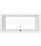 Photo: DEEP Rectangle Shower Tray with Support. Frame 160x75x26cm, White