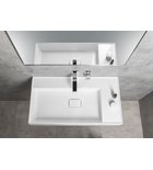 Photo: GODIVA washbasin, marble, 83x44 cm, without tap hole, white