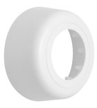 Photo: Rosette 85/40 mm, height 33 mm, ABS/white