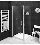 Photo: SIGMA SIMPLY kabina prysznicowa 800x700mm, drzwi obrotowe, L/P, szkło czyste