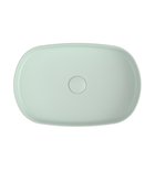 Photo: INFINITY OVAL Countertop washbasin, 55x36cm, green Mint