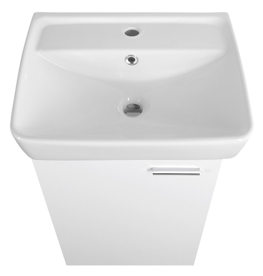 Aqualine ZOJA umyvadlová skříňka 41,5x63x37,6cm, bílá 56372