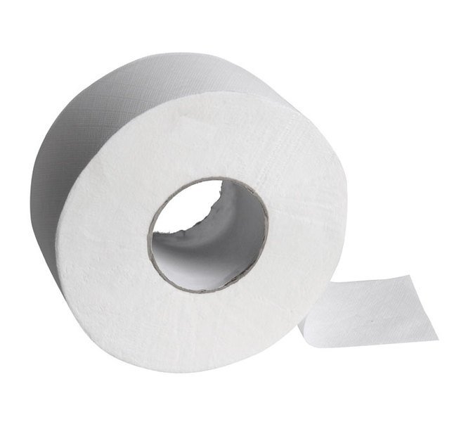 JUMBO soft dvouvrstvý toaletní papír, průměr role 27,5cm, délka 340m, dutinka 76mm 203A110-75