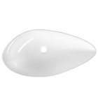 Photo: OVALI Ceramic Washbasin 74x38,5cm, white