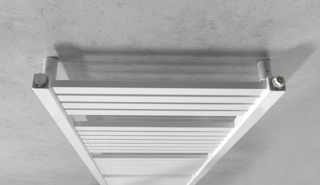 Aqualine TONDI otopné těleso rovné 450x1330 mm, středové připojení, bílá DT470T