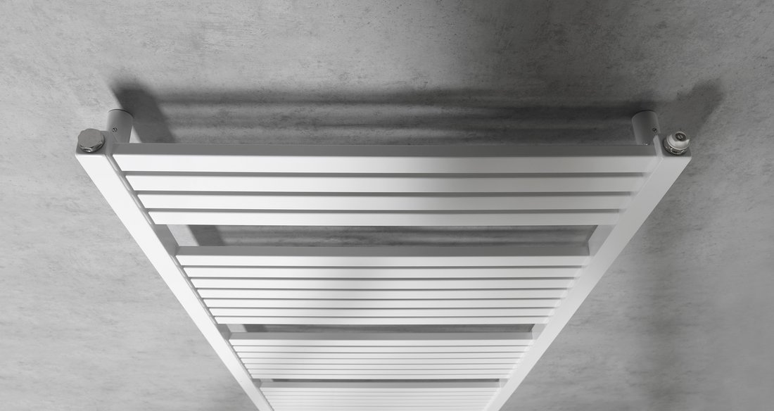 Aqualine TONDI otopné těleso rovné 600x1690 mm, středové připojení, bílá DT490T