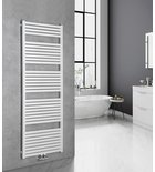 Photo: TONDI bathroom radiator 600x1690 mm, central connection, white