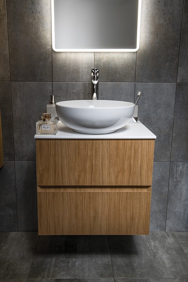 Sapho Deska Rockstone 580x12x440mm, bílá mat DTR58-0101