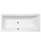 Photo: CLEO SLIM Rectangular Bath 180x90x48cm, white