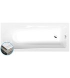 Photo: LISA SLIM Rectangular Bath 160x70x47cm, white