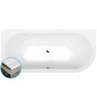 Photo: VIVA L SLIM Asymmetric Bath 185x80x47cm, white