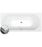 Photo: VIVA R SLIM Asymmetric Bath 185x80x47cm, white