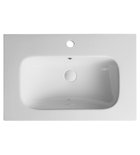 Photo: PIEDRA umywalka meblowa ceramiczna 71x46,5cm, biały