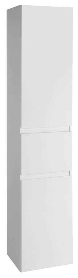 ALTAIR vysoká skříňka s košem 40x184x31cm, levá, bílá AI185L