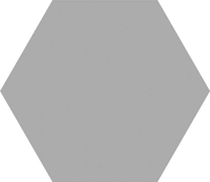 SOLID dlažba Silver Hex 22x25 (bal=1,04m2) SLD002