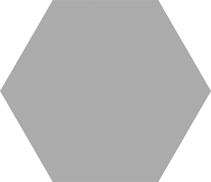 SOLID dlažba Silver Hex 22x25 (bal=1,04m2)