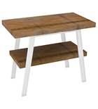 Photo: TWIGA umývadlový stolík 100x72x50 cm, biela matná/Old wood