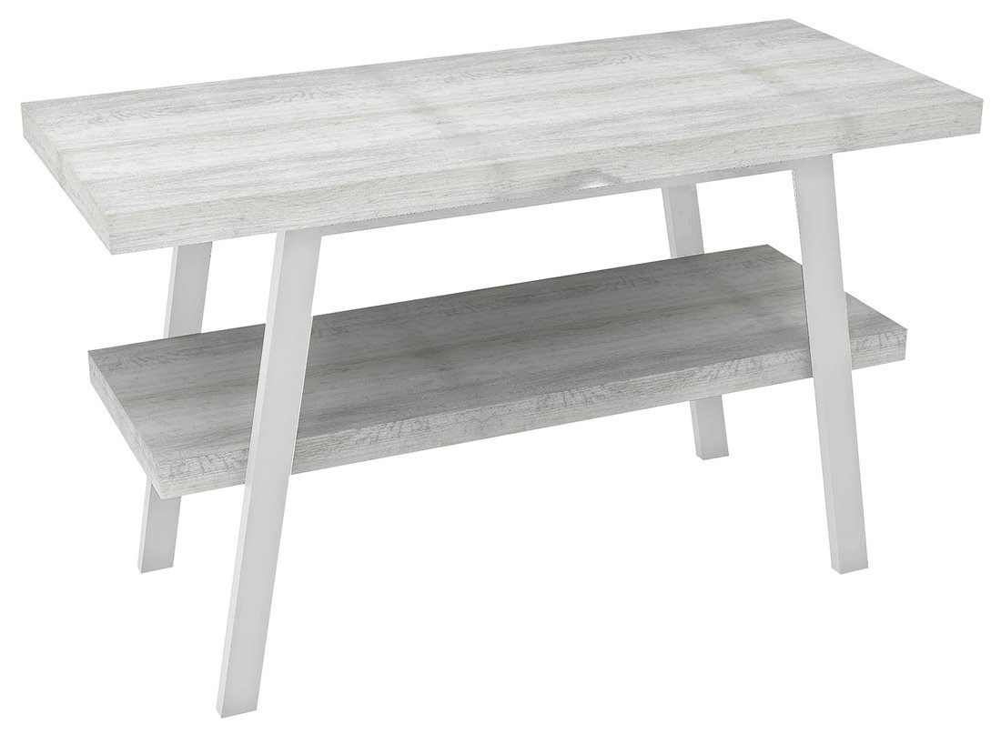 TWIGA umyvadlový stolek 110x72x50 cm, bílá mat/dub starobílý VC453W-110-5