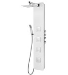 Photo: SPIRIT SQUARE Thermostatic Wall Mounted Shower Panel 250x1550mm, white