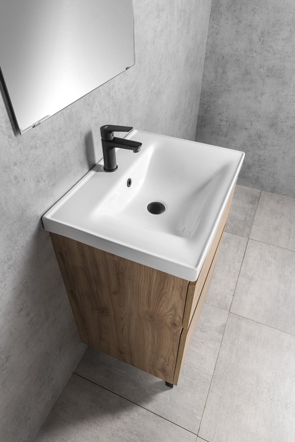Aqualine ALTAIR umyvadlová skříňka 57x72,5x45cm, dub emporio AI360