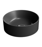 Photo: KUBE X Counter Top Ceramic Washbasin dia 40 cm, black matt