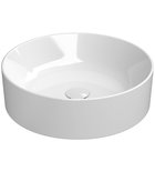 Photo: KUBE X counter top ceramic washbasin, dia 45cm, white ExtraGlaze