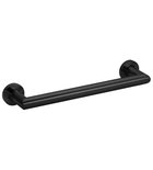 Photo: X-ROUND BLACK towel holder 300x65mm, black matt