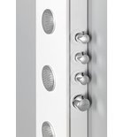 Photo: SPIRIT ROUND sprchový panel s termostat. batériou 250x1550mm, nástenný, biela