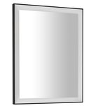 Photo: GANO zrkadlo s LED osvetlením 60x80cm, čierna