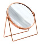 Photo: SUMMER freestanding cosmetic mirror, rose gold