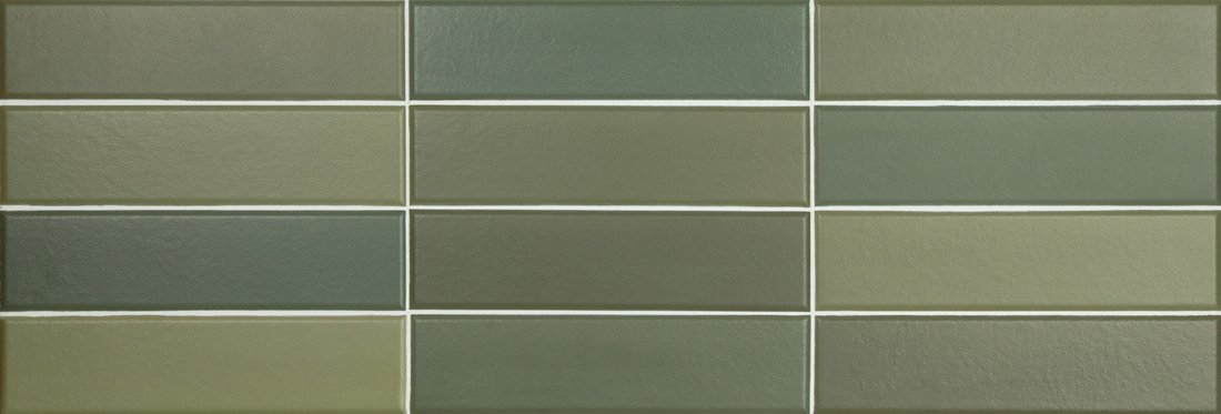 MATELIER obklad Amazonia Green 7,5x30 (bal=1m2) (EQ-3)